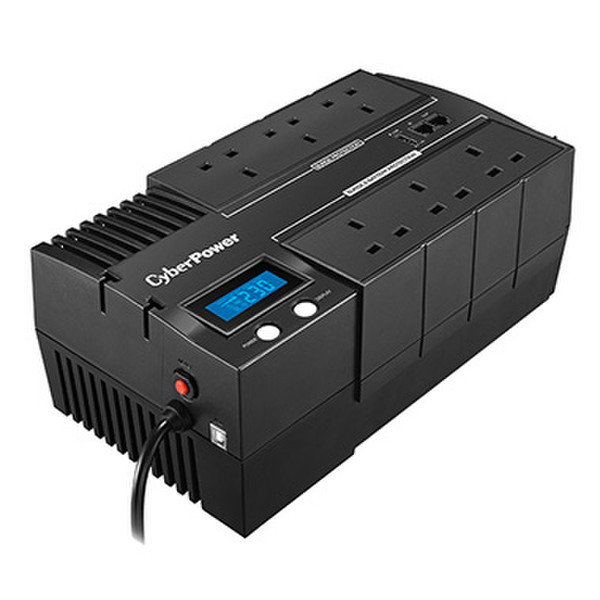 CyberPower BRICs LCD 1000VA 6AC outlet(s) Compact Black uninterruptible power supply (UPS)