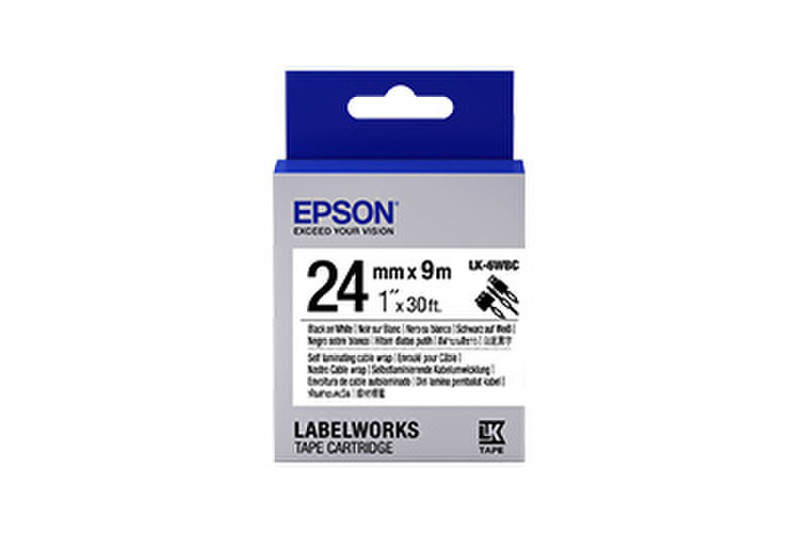 Epson LabelWorks Self-Laminating Cable Wrap LK