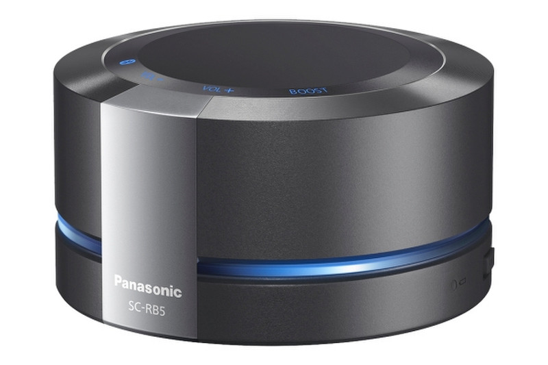 Panasonic SC-RB5E-K 5W Rechteck Schwarz, Blau Tragbarer Lautsprecher