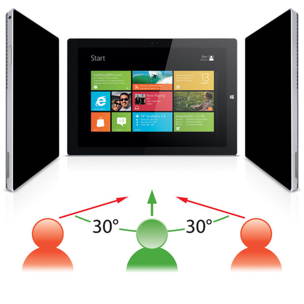 Mobilis 690R-PRO-PR-SURF-PR3 12" Tablets Frameless display privacy filter