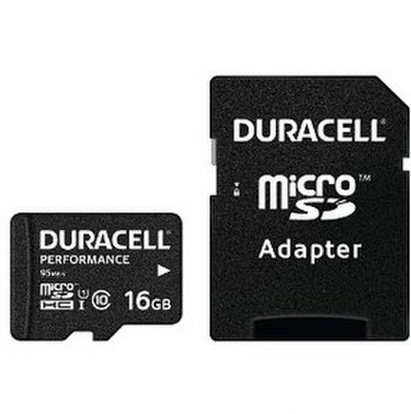 Duracell DRMK16PE 16GB MicroSDHC UHS-I Class 10 memory card
