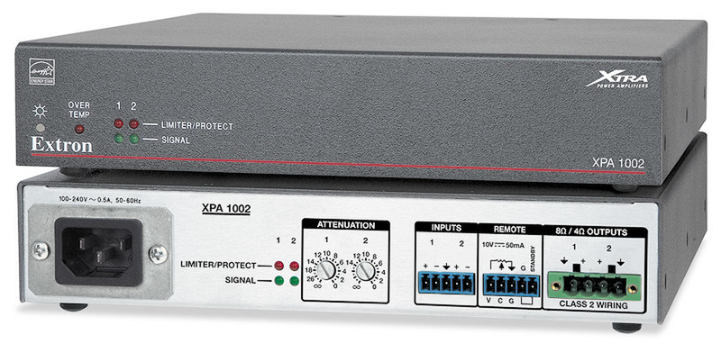 Extron XPA 1002 Проводная Черный, Белый усилитель звуковой частоты