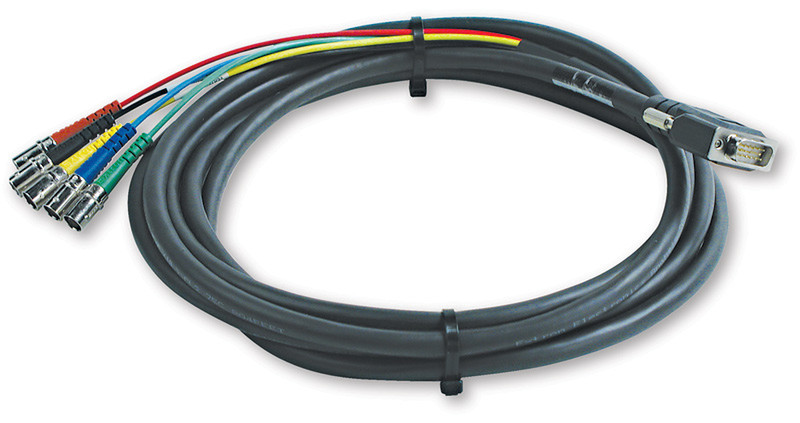 Extron 26-531-01 0.15м VGA (D-Sub) 5 x BNC Черный адаптер для видео кабеля