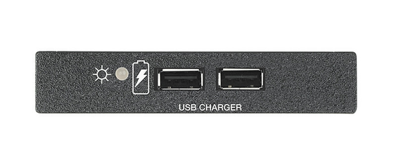 Extron USB PowerPlate 200 AAP 2x USB Black socket-outlet