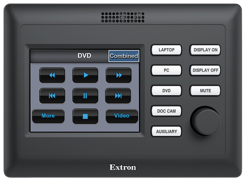 Extron TLP Pro 320M Wired Touch screen Black remote control