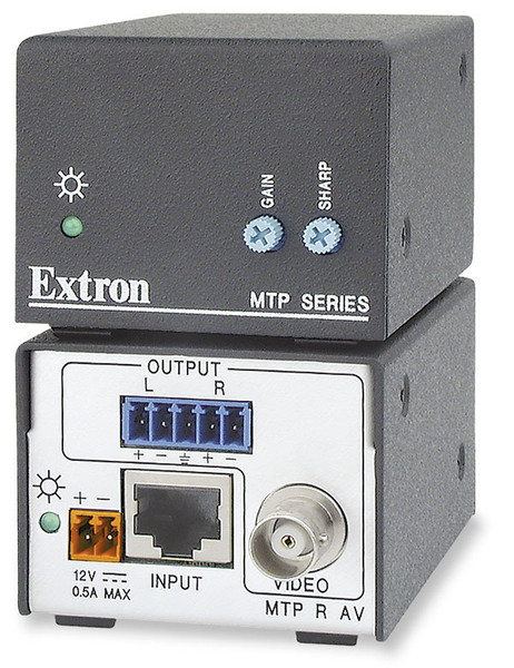 Extron MTP R AV AV receiver Black