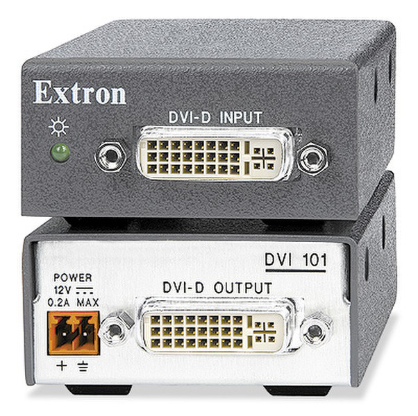 Extron DVI 101 AV transmitter & receiver Black,Grey