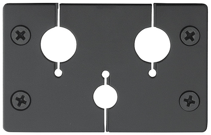 Extron 70-1082-01 Schwarz Schalterplatte & Steckdosenabdeckung