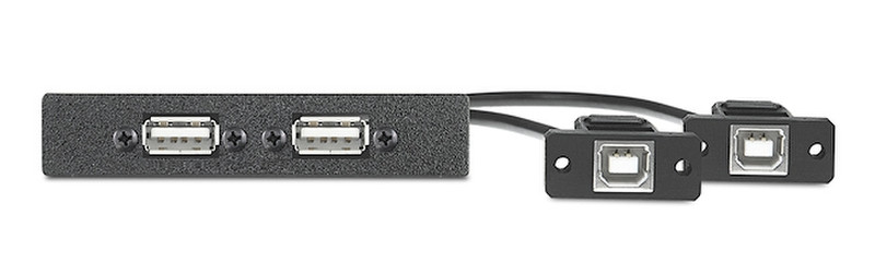 Extron 70-382-12 USB A USB B Черный кабельный разъем/переходник