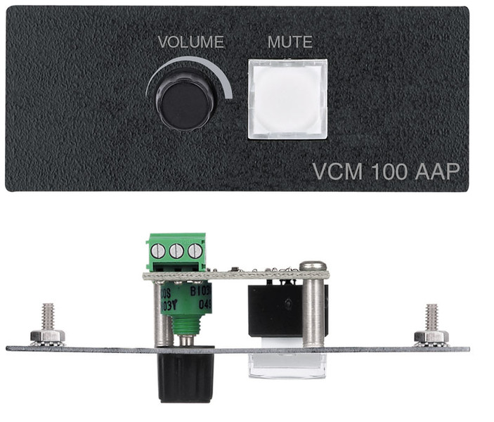 Extron VCM 100 AAP Черный push-button panel