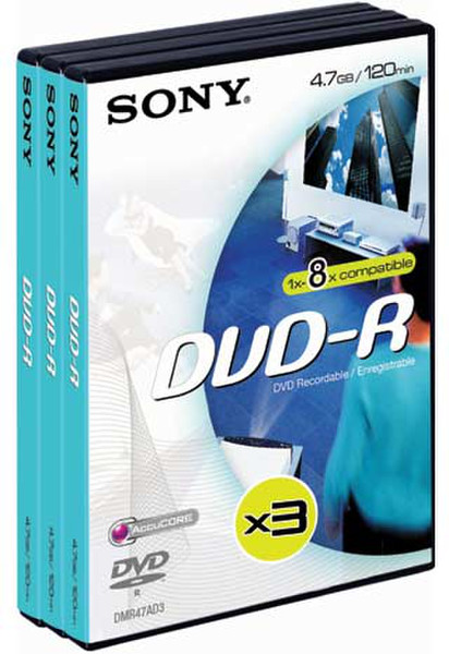 Sony 3DMR47AVD DVD-R VID