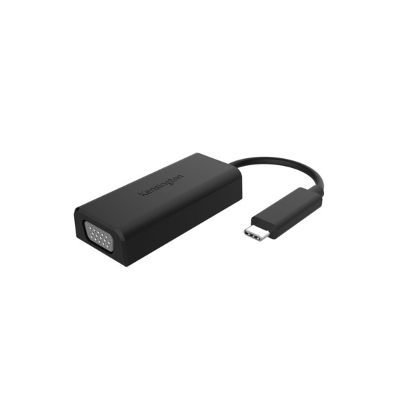 Kensington CV2000V USB-C - HD VGA VGA (D-Sub) Черный