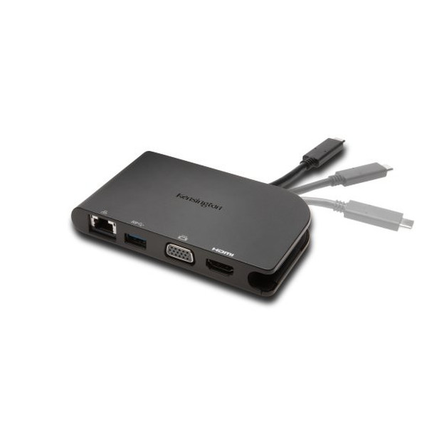 Kensington SD1500 USB-C Dock Tablet/Smartphone Черный док-станция для портативных устройств