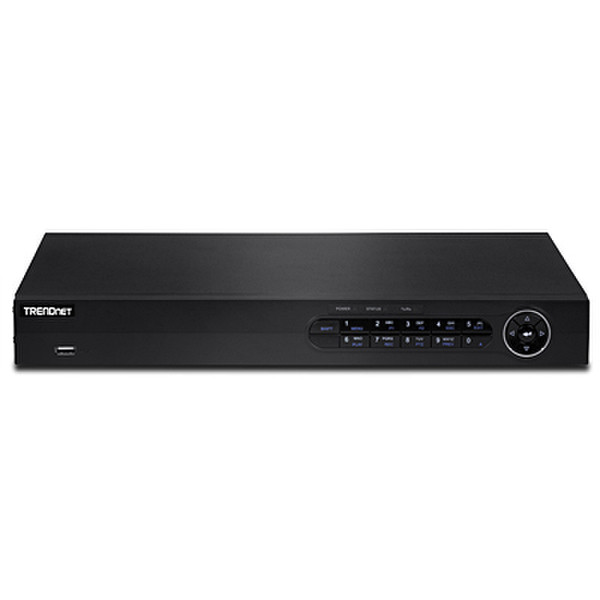 Trendnet 8-CHANNEL 1080P HD Black network video recorder