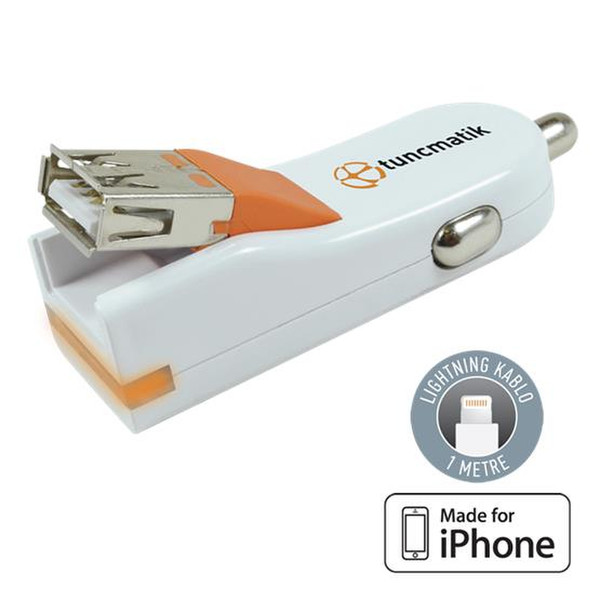 Tuncmatik TSK4545 Auto Orange,White mobile device charger