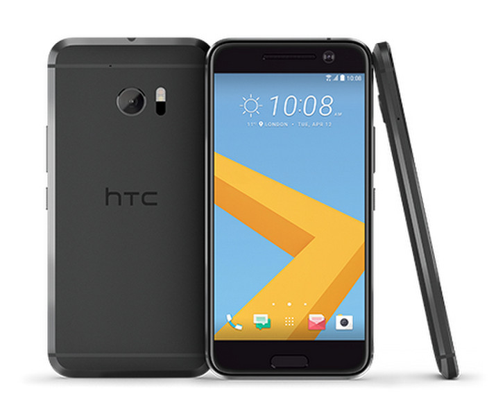 HTC 10 4G 32ГБ Углерод, Серый