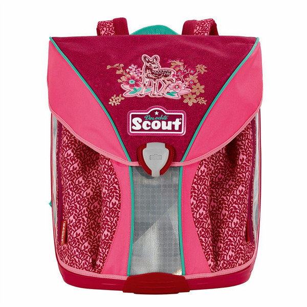 Scout 137250877 Girl School backpack Pink,Turquoise school bag