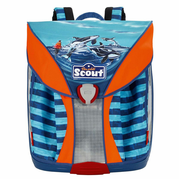 Scout 137150509 Boy School backpack Blue,Orange school bag