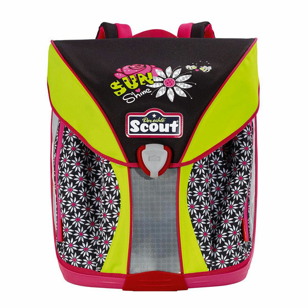 Scout 137150147 Girl School backpack Black,Lime,Pink school bag