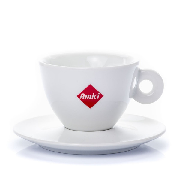 Amici A12517 Red,White Cappuccino сup 6pc(s) cup/mug