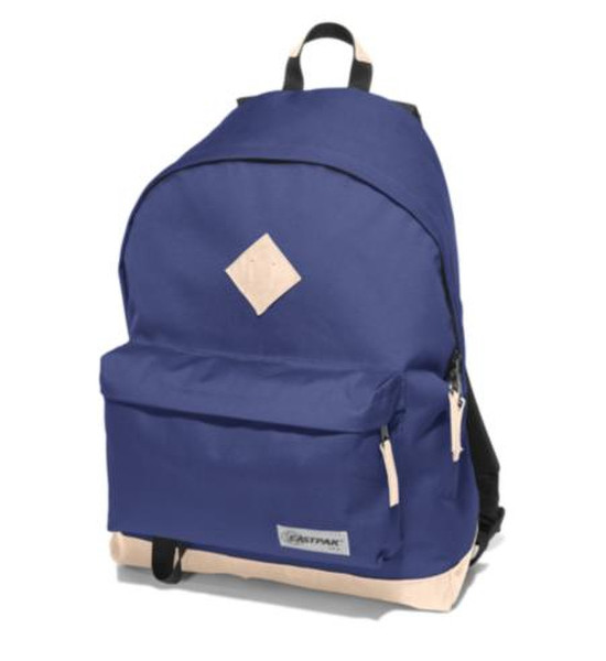 Eastpak Wyoming Leather,Polyester Beige,Navy