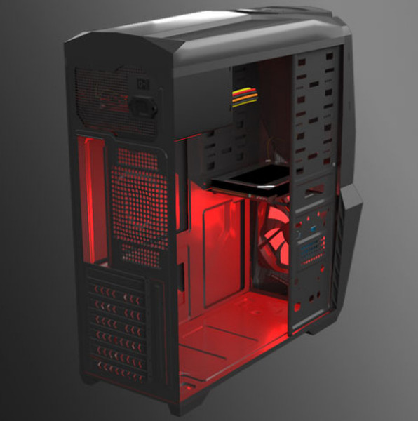 Mars Gaming MC416 Black computer case