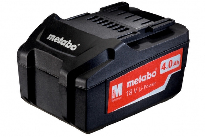 Metabo 625591000 Lithium 4000mAh 18V Wiederaufladbare Batterie