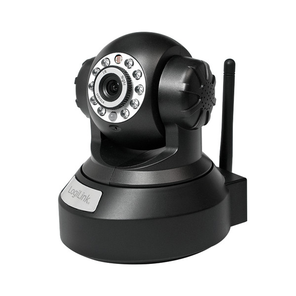 LogiLink WC0048 IP Indoor Black surveillance camera