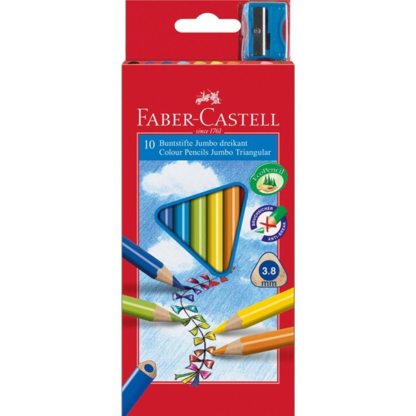 Faber-Castell Jumbo Multi 10pc(s) colour pencil