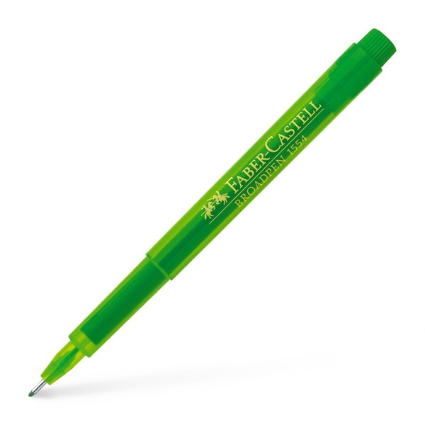 Faber-Castell 155466 Light Green 1шт капиллярная ручка