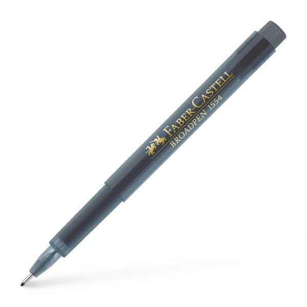 Faber-Castell 155435 Серый 1шт капиллярная ручка