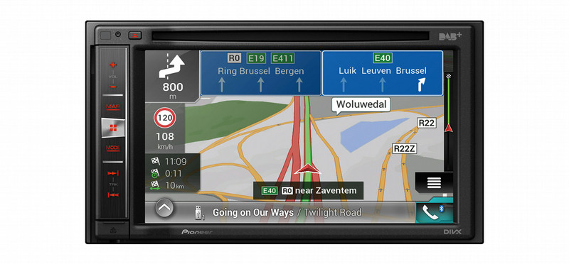 Pioneer AVIC-F980DABAN Fixed 6.2Zoll Touchscreen Schwarz Navigationssystem