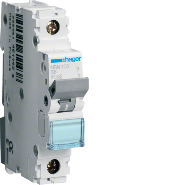 Hager NBN106 1P electrical switch