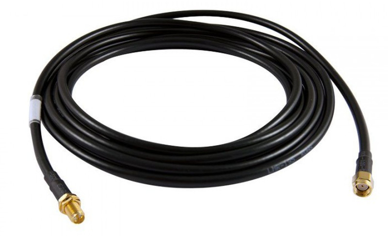 ALLNET ANT-CAB-RSMA-M-RSMA-F-50 0.5m R-SMA R-SMA Black coaxial cable