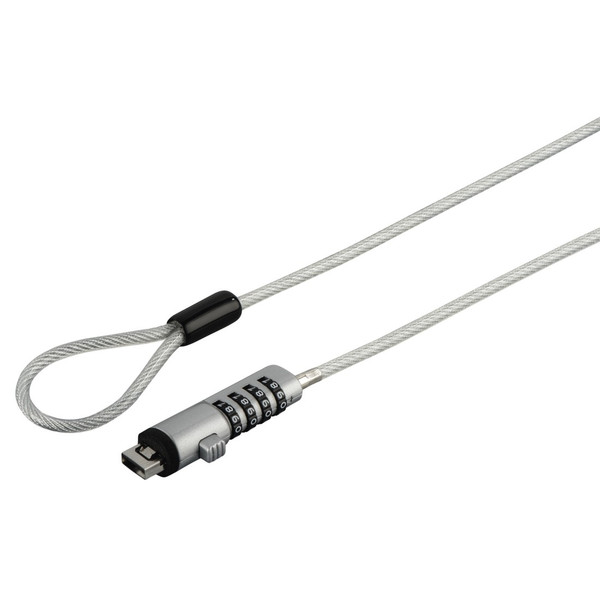 Hama 00054117 Silver,Transparent cable lock