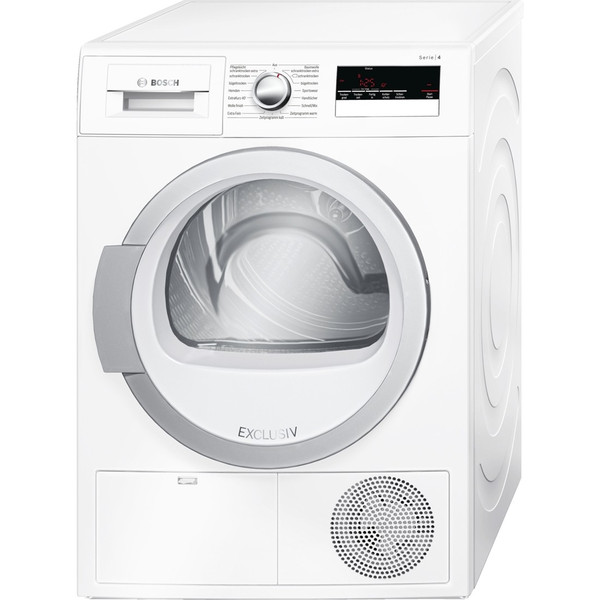 Bosch Serie 4 WTH85280 freestanding Front-load 7kg A++ White tumble dryer