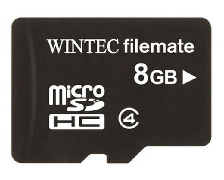 Wintec 8GB microSDHC 8ГБ MicroSDHC Class 4 карта памяти