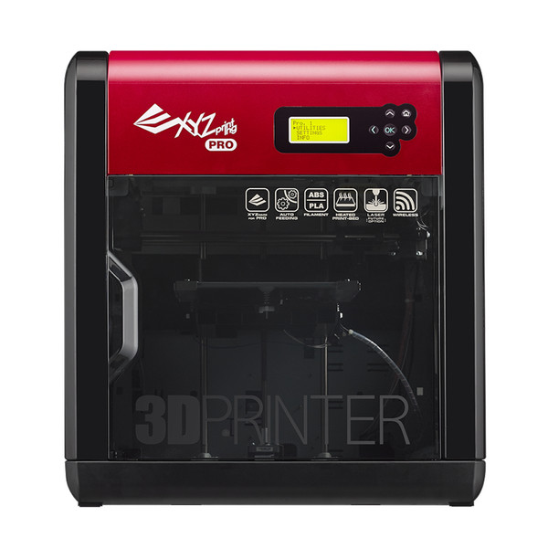 XYZprinting da Vinci 1.0 Pro 3in1 Fused Filament Fabrication (FFF) Wi-Fi Black,Red 3D printer