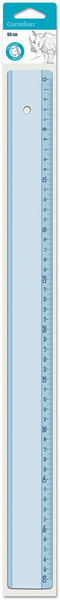 Carrefour 269681 520mm Blue,Transparent 1pc(s) ruler