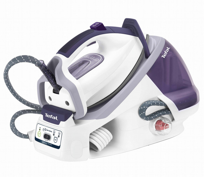 Tefal Express Easy PLUS GV7556 1.7L Ultragliss soleplate Purple steam ironing station