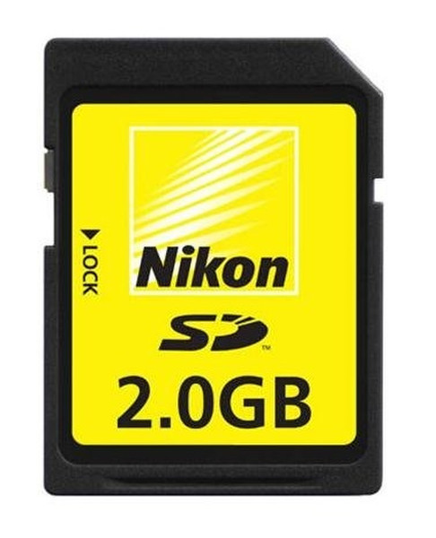 Nikon SD 2GB memory card