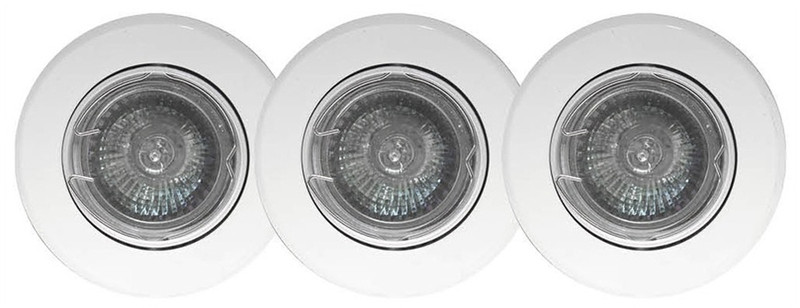 PowerMaster S6327 GU10 Белый Для помещений Recessed spot точечное освещение