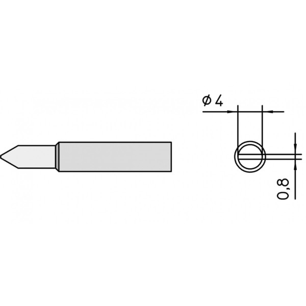 Weller XNT D Lötspitze 4mm