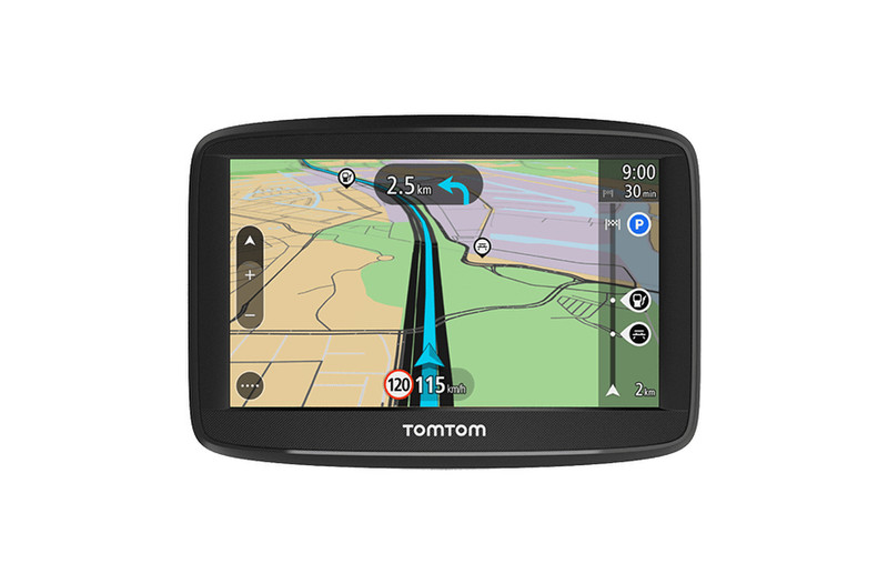 TomTom START 42 Tragbar / Fixiert 4.3Zoll Touchscreen 235g Schwarz Navigationssystem