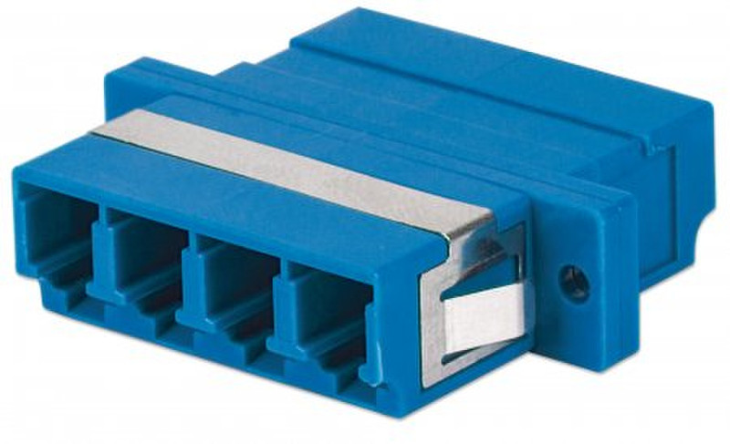 Intellinet 4-Core LC LC/LC Синий волоконно-оптический адаптер