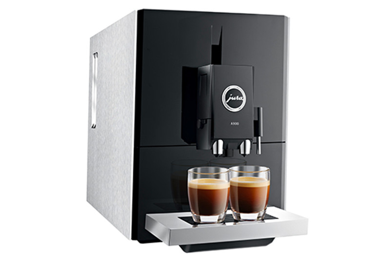 Jura A900 Отдельностоящий Espresso machine Алюминиевый, Черный