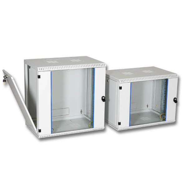 Alcasa 650-0015 Wall mounted 18U Grey rack