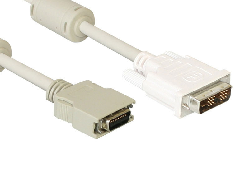 Alcasa 4310-DC2 2м DVI Белый адаптер для видео кабеля
