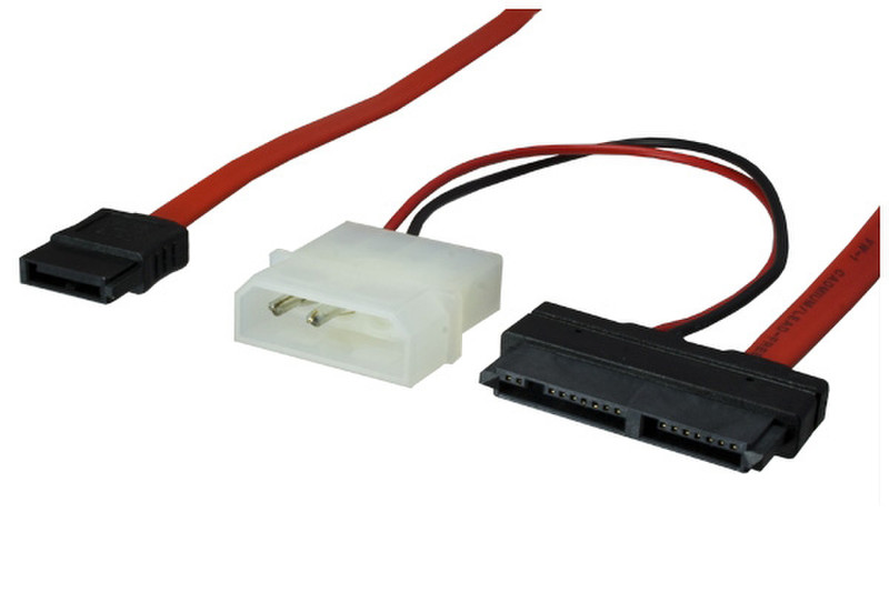 Alcasa 5047-M3006 0.6m SATA Black,Red,White SATA cable