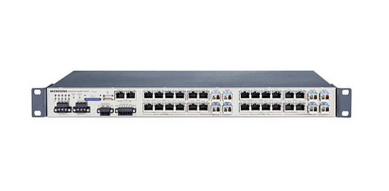 Microsense MS400890MX L2+ Gigabit Ethernet (10/100/1000) Power over Ethernet (PoE) 19U Black network switch
